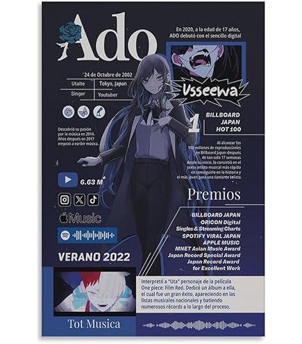 Ado Wish ワールドツアー ホワイトグリッターポスター Amazon.co.jp: Ado Wish ワールドツアー ホワイトグリッター